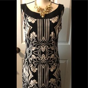 Black/Cream color Dress size 12
